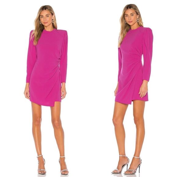 A.L.C. Jane Dress in Shocking Pink - Picture 1 of 12